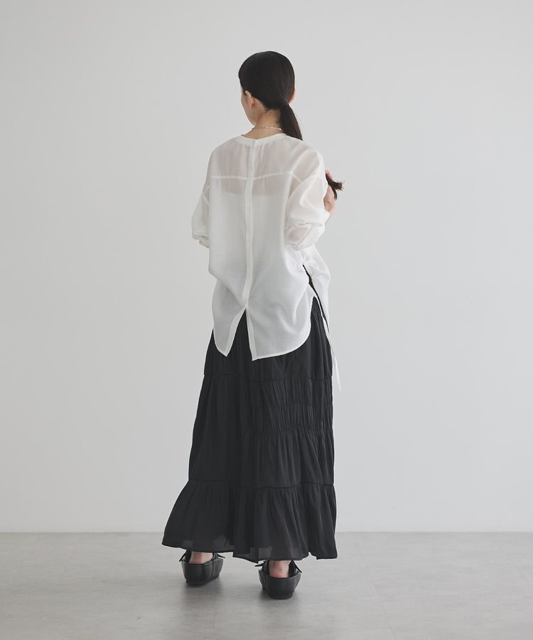 GARAGE OF GOOD CLOTHING「サイドドロストＴブラウス」|シャツ・ブラウス|