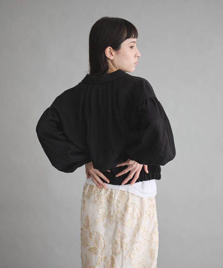 GARAGE OF GOOD CLOTHING「フラップポケット付きギャザーブルゾン」|ブルゾン・スタジャン|