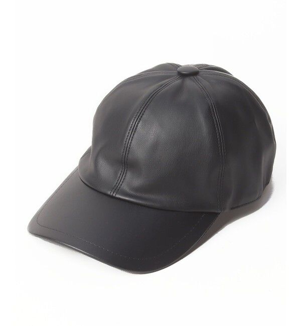 allureville「【GRILLO(グリーロ)】 ECO LEATHER CAP」|キャップ・キャスケット|