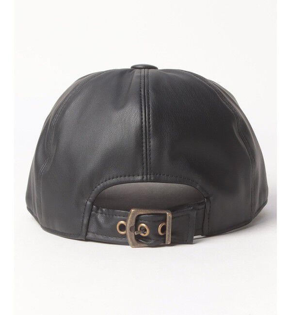 allureville「【GRILLO(グリーロ)】 ECO LEATHER CAP」|キャップ・キャスケット|