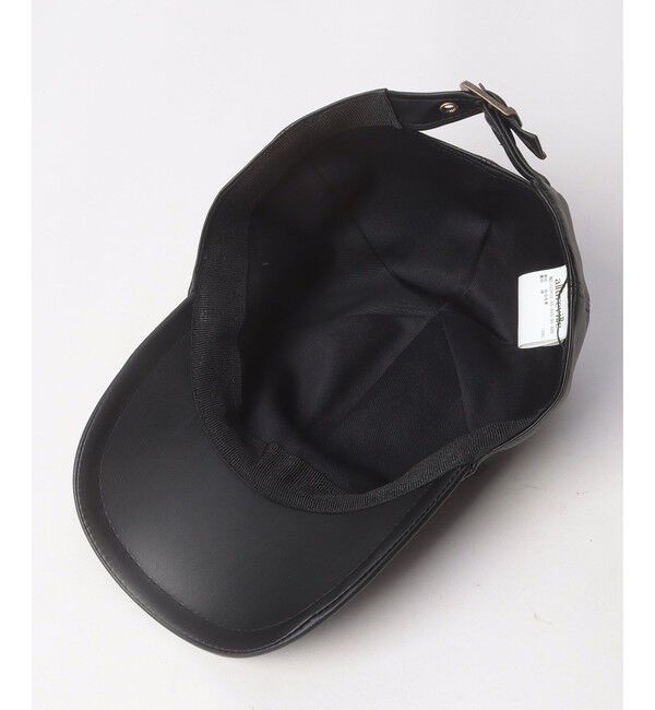 allureville「【GRILLO(グリーロ)】 ECO LEATHER CAP」|キャップ・キャスケット|