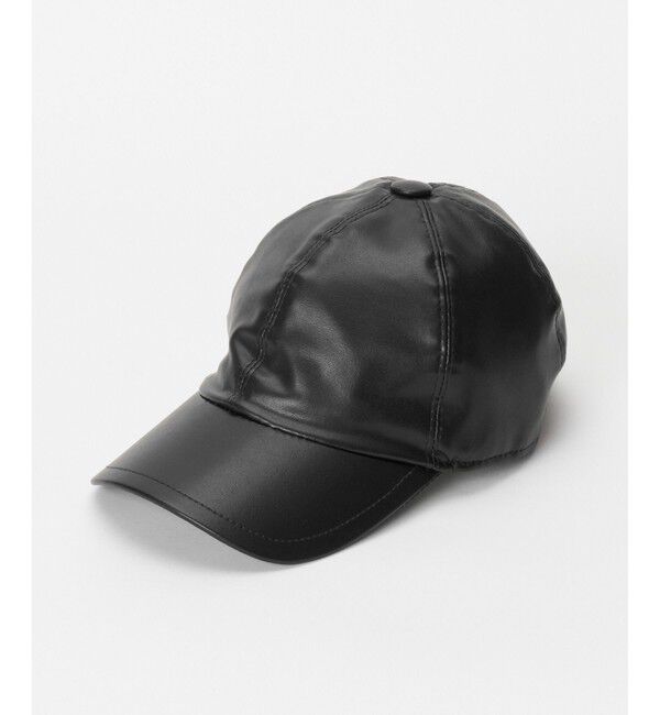 allureville「【GRILLO(グリーロ)】 ECO LEATHER CAP」|キャップ・キャスケット|