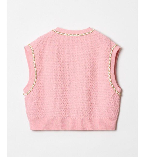 LOULOU WILLOUGHBY「【LOULOU WILLOUGHBY】チェーントリムミニベスト」|ベスト・ジレ|