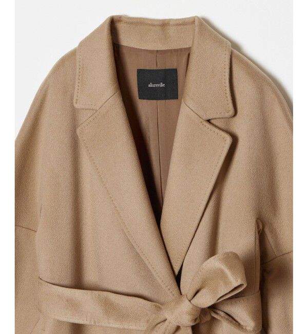 allureville「◇カシミヤビーバーコート」|トレンチコート|