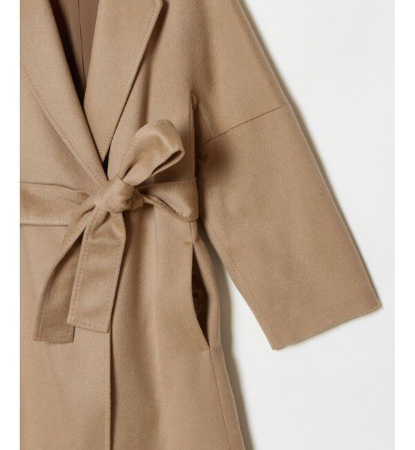 allureville「◇カシミヤビーバーコート」|トレンチコート|