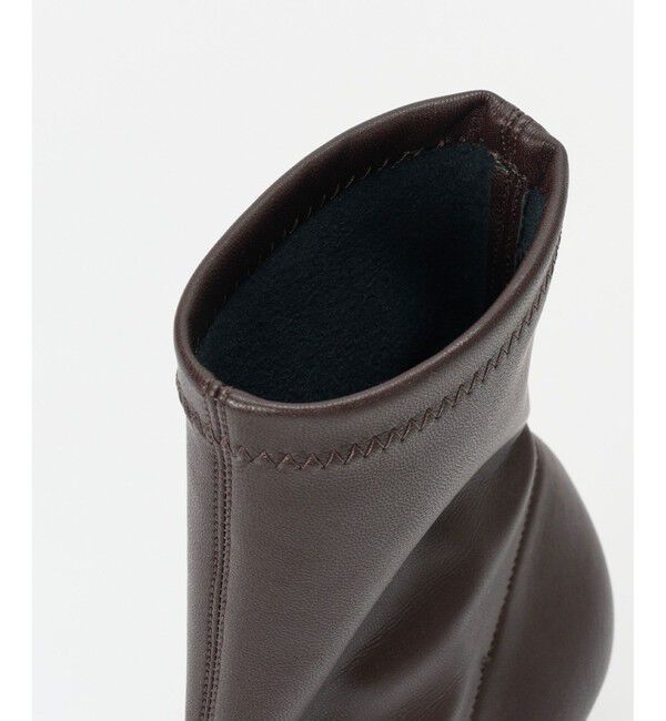 allureville「【FABIO RUSCONI per allureville】ストレッチショートブーツ」|ロングブーツ|