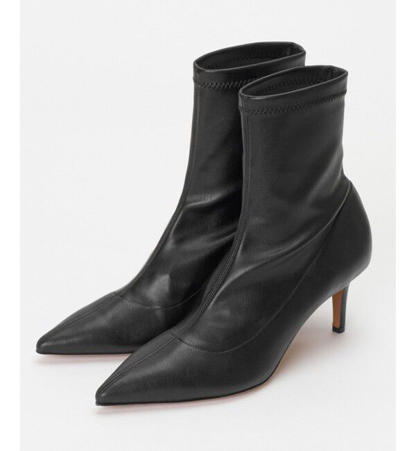 allureville「【FABIO RUSCONI per allureville】ストレッチショートブーツ」|ロングブーツ|