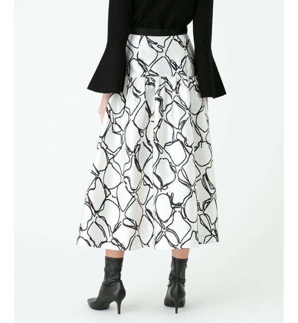 LOULOU WILLOUGHBY「【LOULOU WILLOUGHBY】ランバスチェックスカート」|スカート|