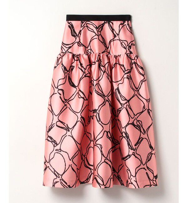 LOULOU WILLOUGHBY「【LOULOU WILLOUGHBY】ランバスチェックスカート」|スカート|