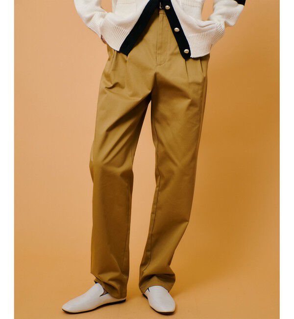 allureville「コンパクトクロスチノパンツ」|チノ|