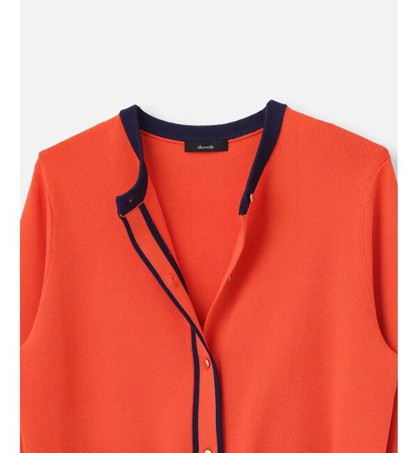 allureville「◇ハイショクポケットクルーカーディガン」|カーディガン|