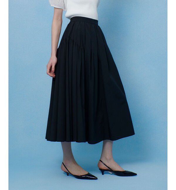 LOULOU WILLOUGHBY「【LOULOU WILLOUGHBY】キリカエタックタフタスカート」|スカート|