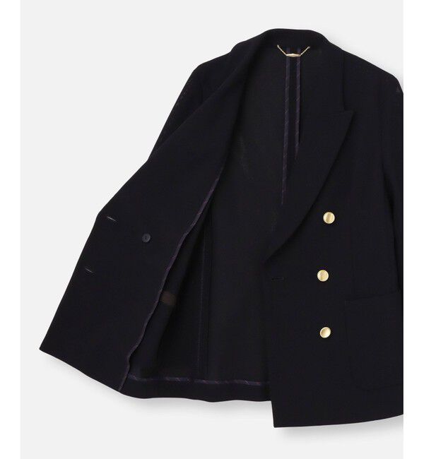 allureville「レノクロスダブルブレストジャケット」|テーラードジャケット|