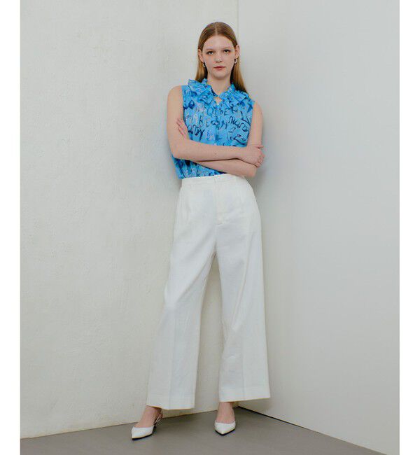 allureville「NALYAストレッチパンツ」|チノ|