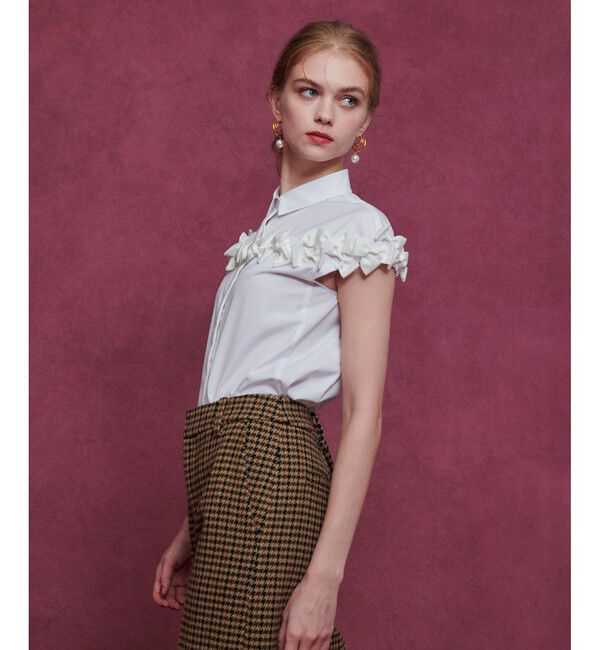 LOULOU WILLOUGHBY「【LOULOU WILLOUGHBY】メニーリボンシャツ」|その他|