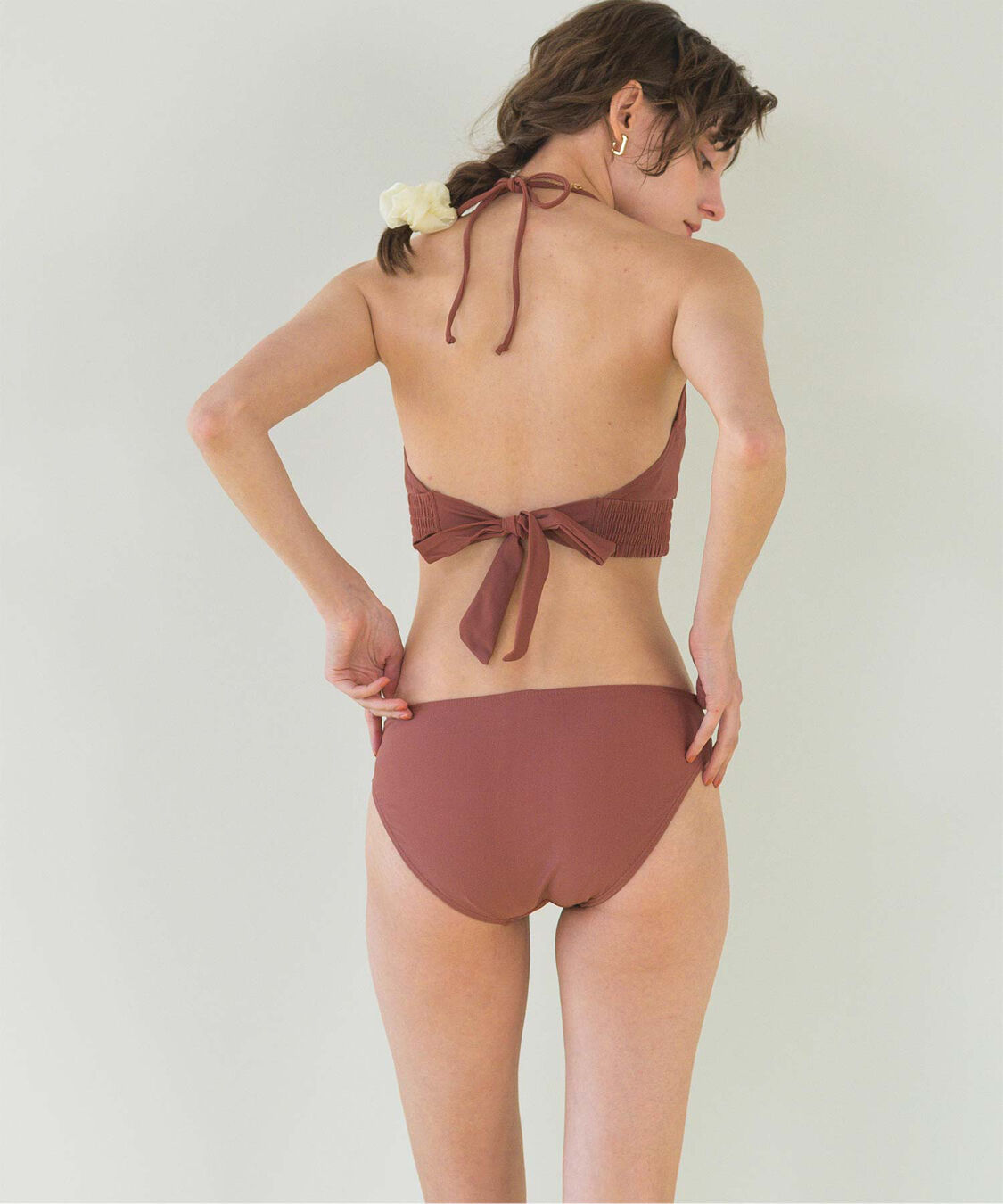 SEA DRESS「バックリボンホルターネックビキニ/水着」|ビキニ|