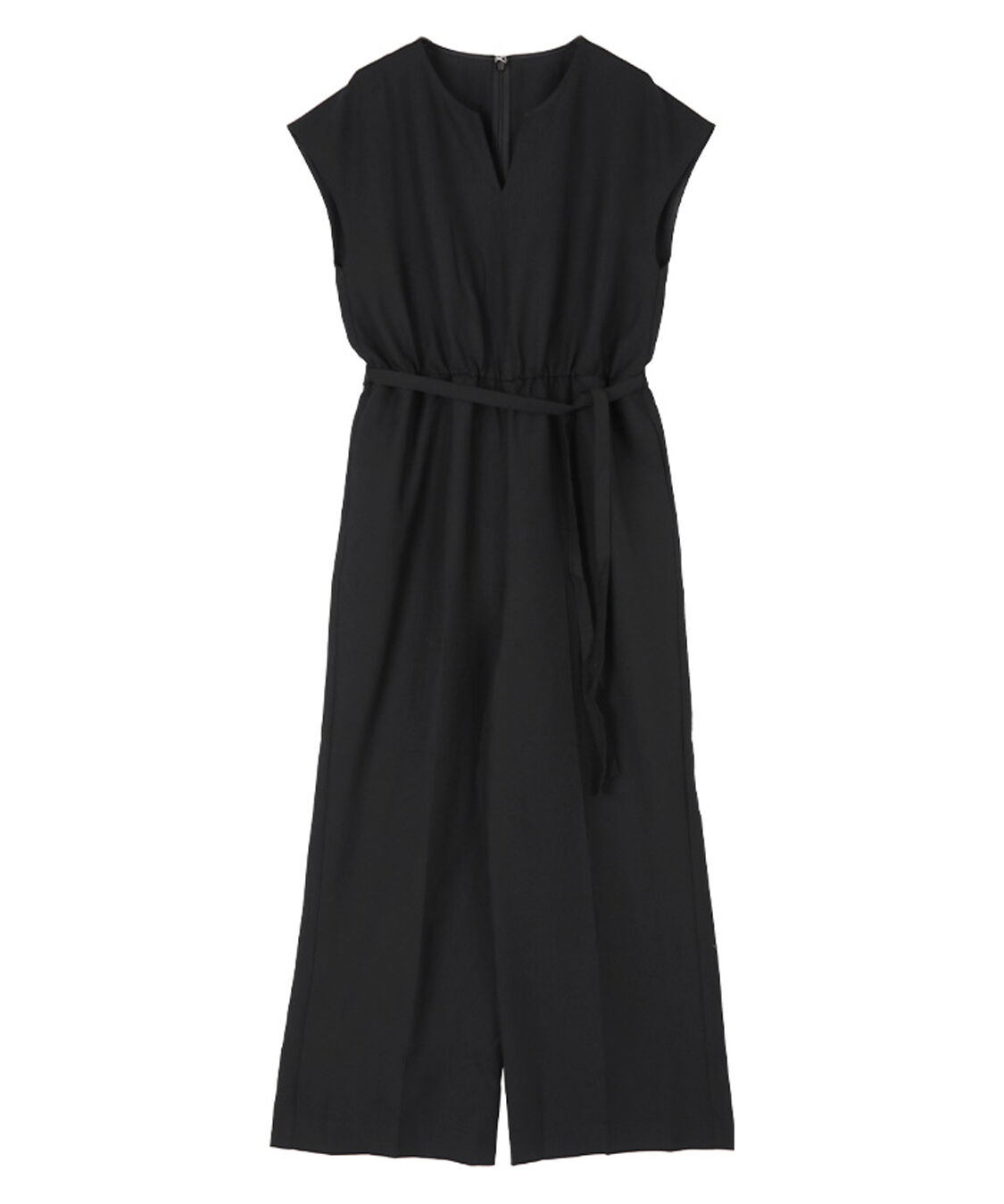 ur's「リネンライクヘンリーネックオールインワン」|オールインワン|