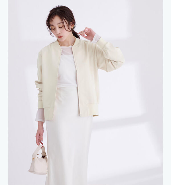 ur's「ベーシックMA-1ブルゾン」|ブルゾン・スタジャン|