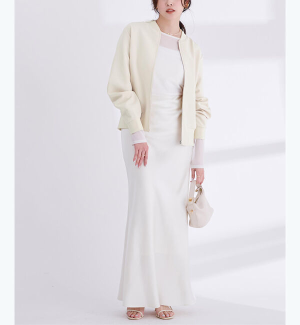 ur's「ベーシックMA-1ブルゾン」|ブルゾン・スタジャン|