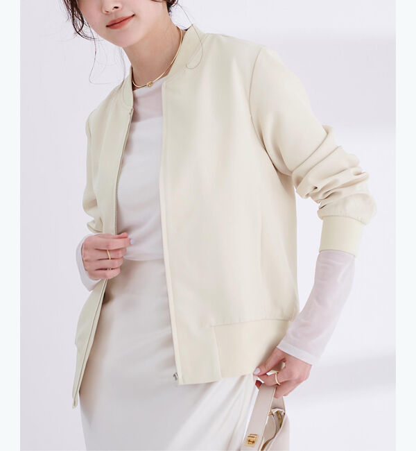 ur's「ベーシックMA-1ブルゾン」|ブルゾン・スタジャン|