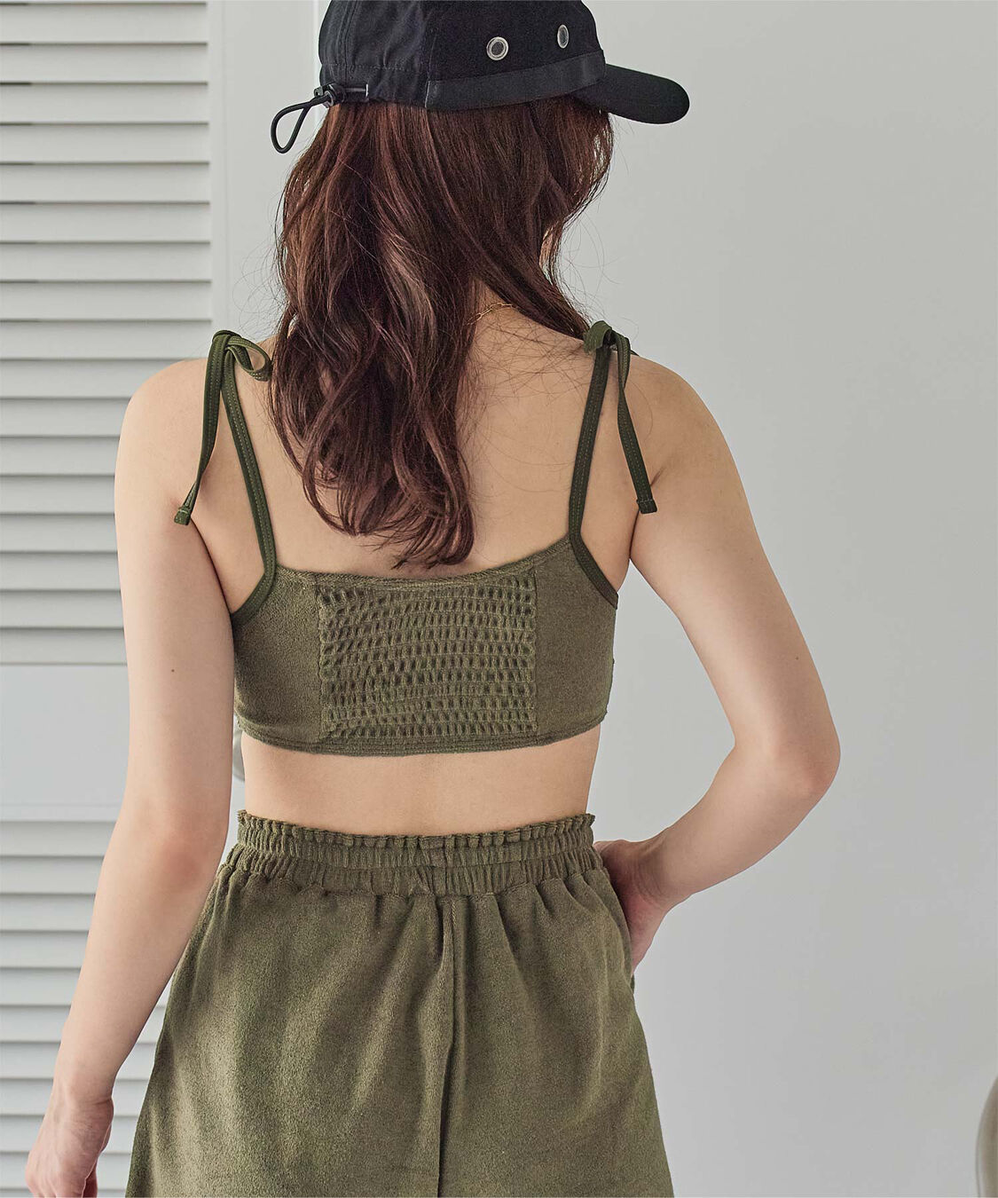 SEA DRESS「パイル素材パイピングビキニ/水着」|ビキニ|