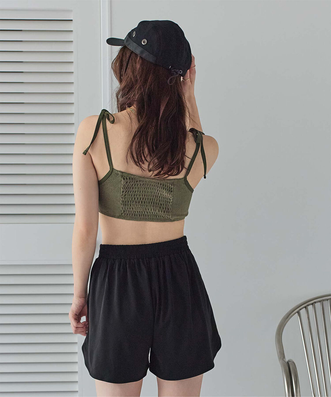 SEA DRESS「パイル素材パイピングビキニ/水着」|ビキニ|