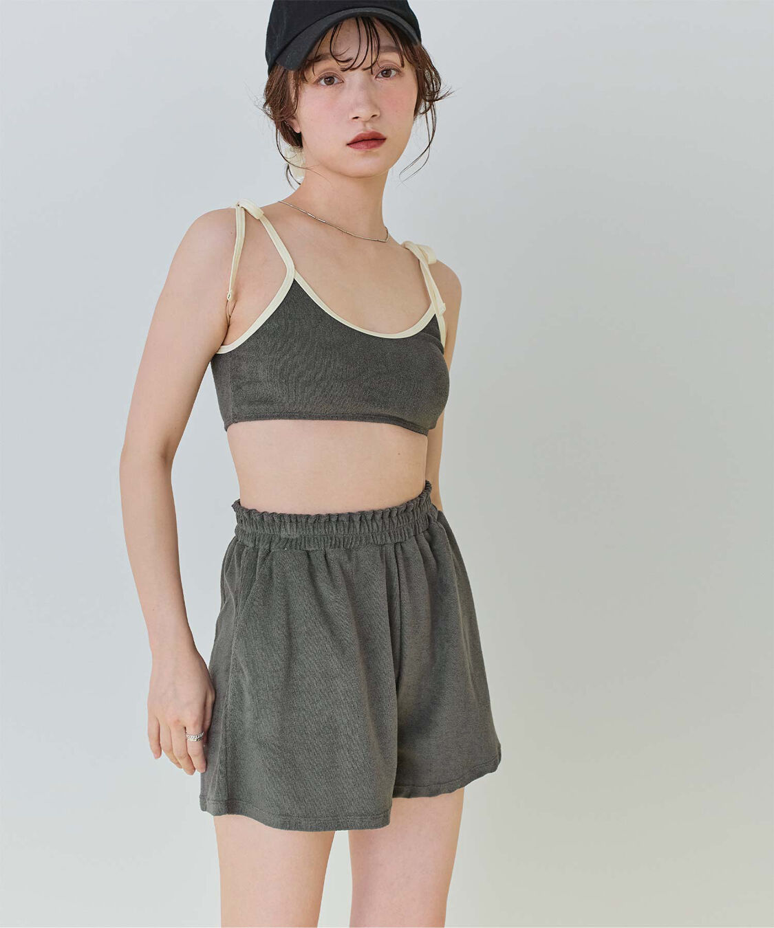 SEA DRESS「パイル素材パイピングビキニ/水着」|ビキニ|