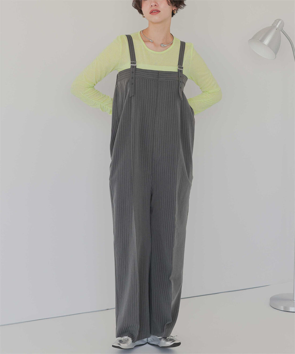 titivate「袖シャーリングシアートップス」|Tシャツ・カットソー|