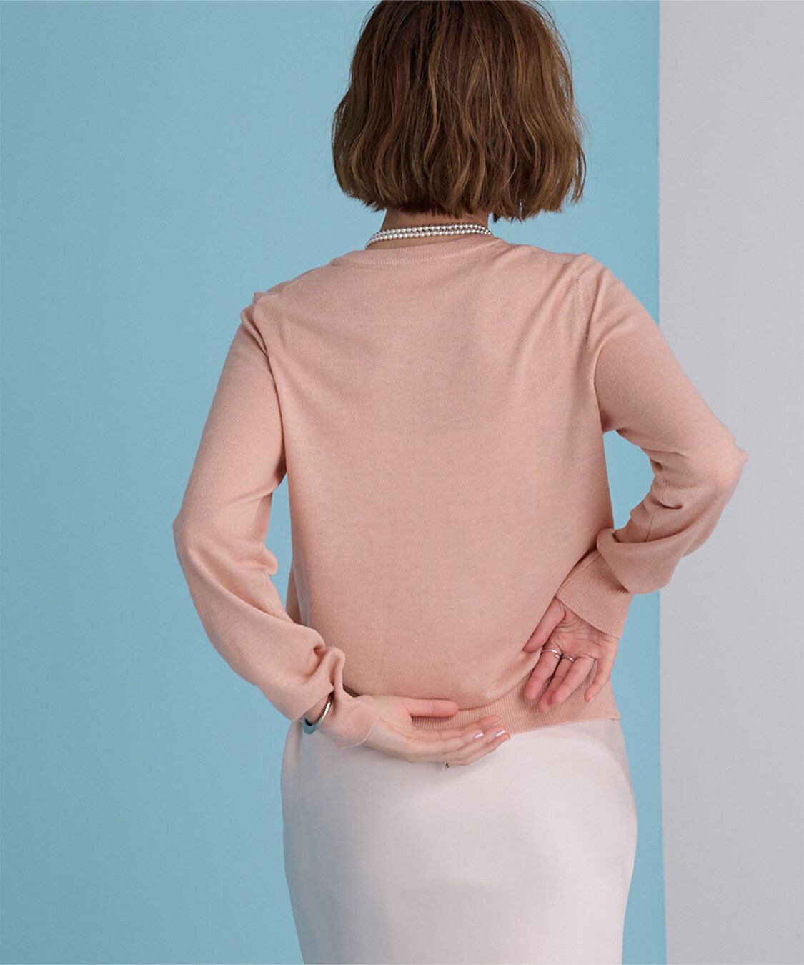 ur's「クルーネックハイゲージニット」|ニット・セーター|