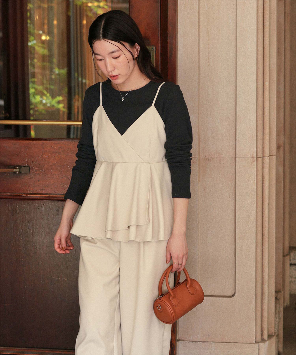 titivate「ハートカット刺繍前後2wayカットソー」|Tシャツ・カットソー|