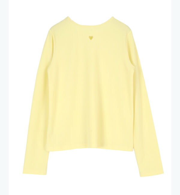 titivate「ハートカット刺繍前後2wayカットソー」|Tシャツ・カットソー|