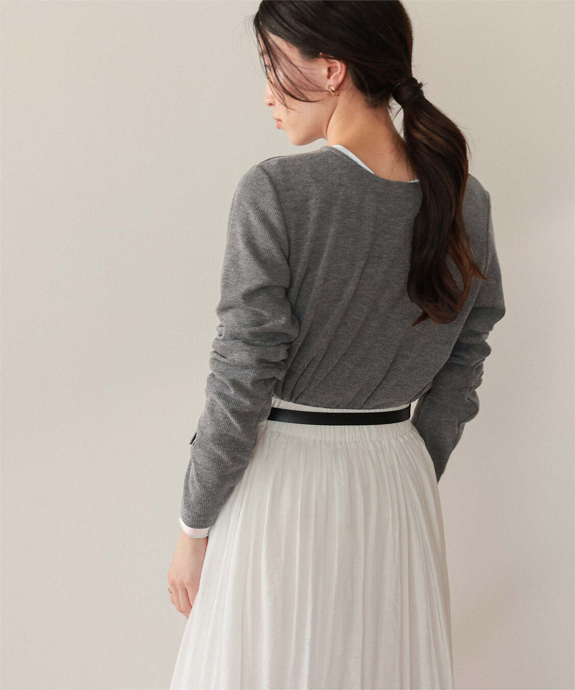 titivate「ハートカット刺繍前後2wayカットソー」|Tシャツ・カットソー|