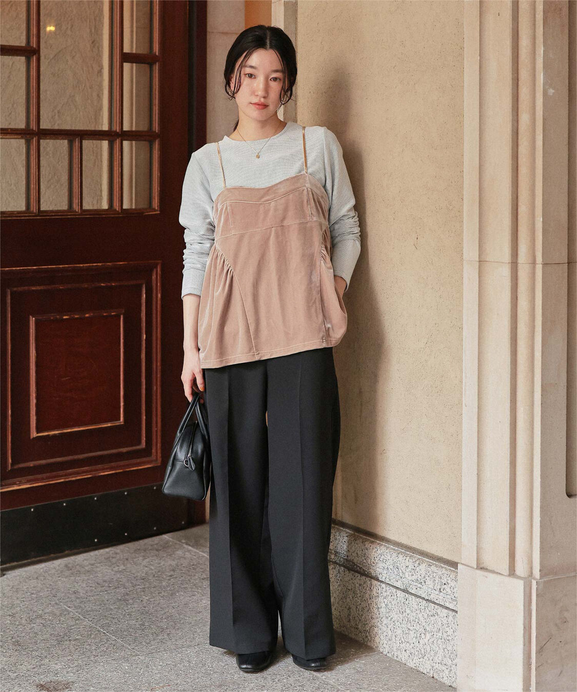 titivate「ハートカット刺繍前後2wayカットソー」|Tシャツ・カットソー|