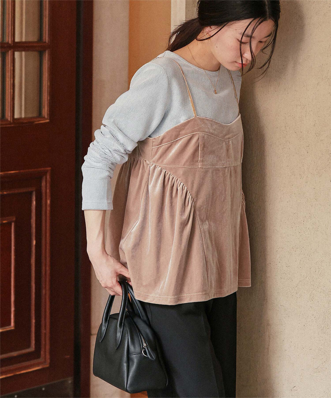 titivate「ハートカット刺繍前後2wayカットソー」|Tシャツ・カットソー|