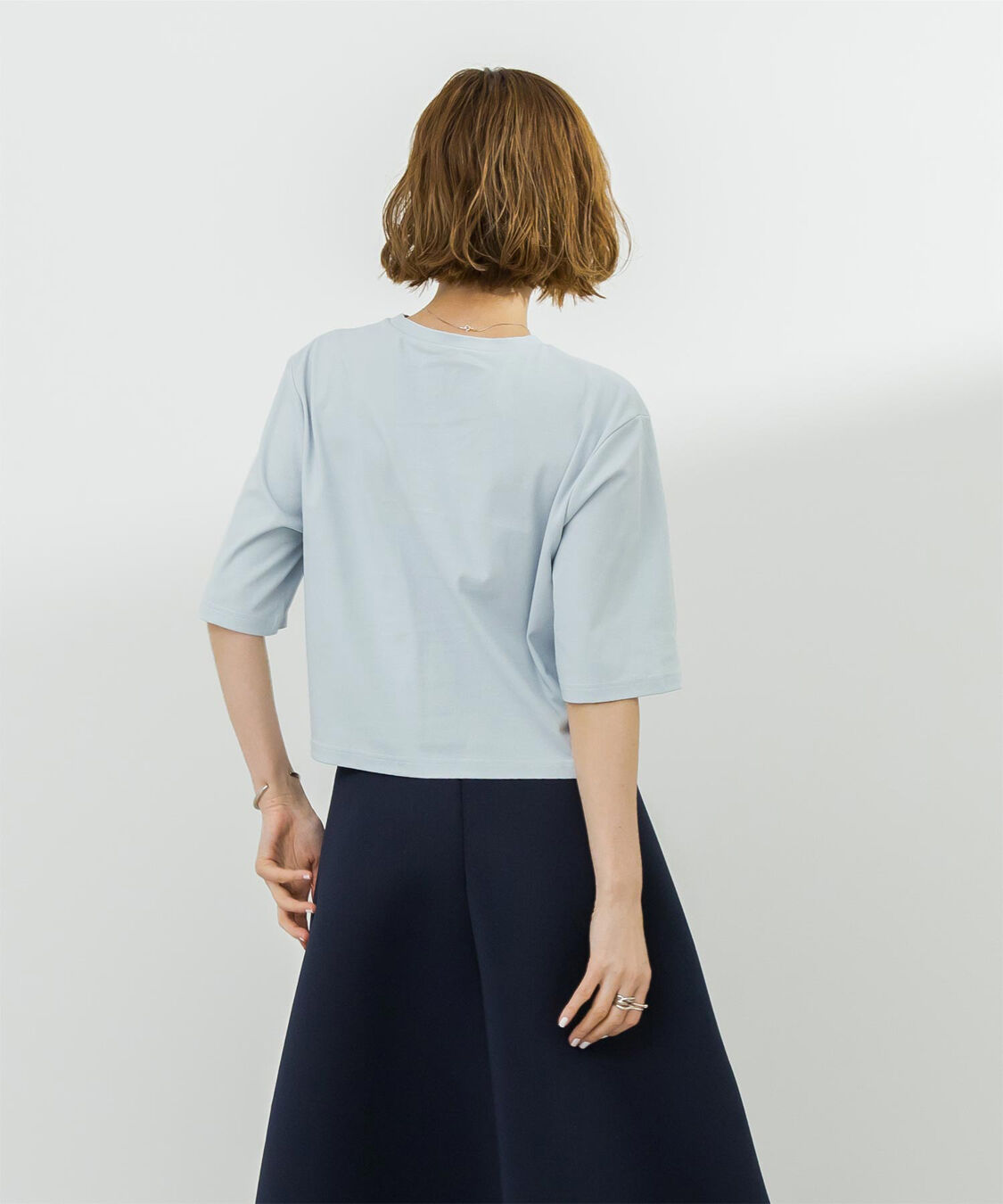 ur's「汗染み防止クロップドTシャツ」|Tシャツ・カットソー|