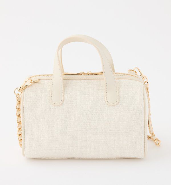  「【premiumorder】チュールポケットミニボストンバッグ」|ショルダー・メッセンジャー|