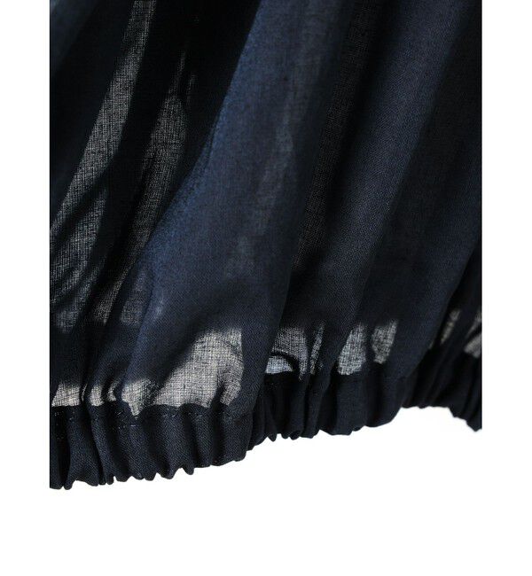 mizuiro ind「mizuiro ind ギャザーフード付きシャツ」|シャツ・ブラウス|