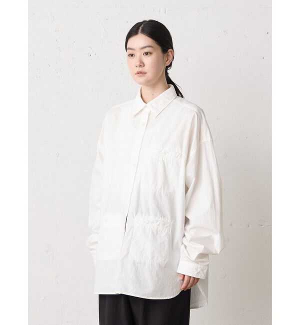 MidiUmi「MidiUmi スリーポケットシャツ」|シャツ・ブラウス|