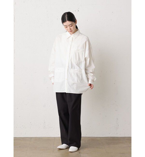 MidiUmi「MidiUmi スリーポケットシャツ」|シャツ・ブラウス|