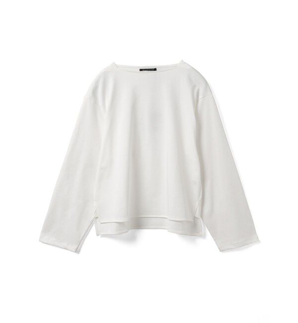 mizuiro ind「mizuiro ind バスクシャツ」|Tシャツ・カットソー|オフホワイト