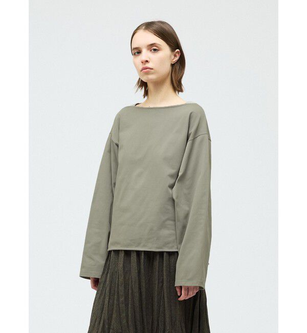 mizuiro ind「mizuiro ind バスクシャツ」|Tシャツ・カットソー|