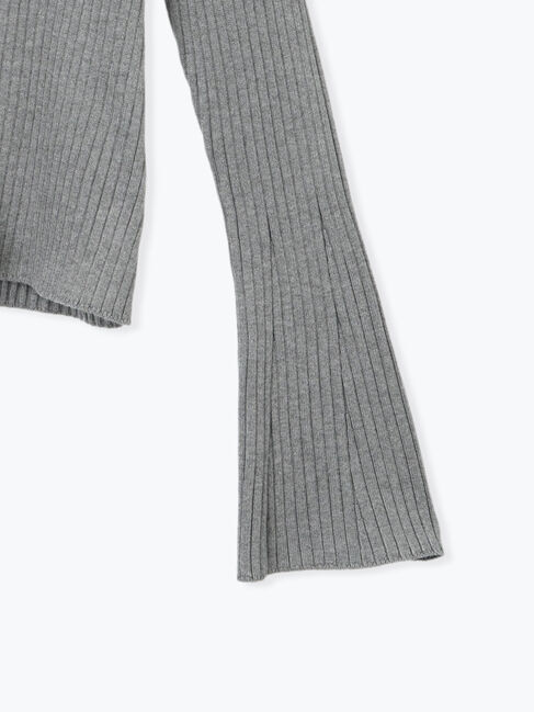 Te chichi「リブダブルジップVネックカーディガン」|カーディガン|