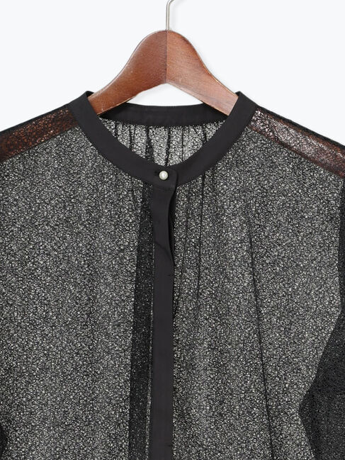 Te chichi「【セレモニーアイテム】キャンディースリーブレースブラウス」|シャツ・ブラウス|