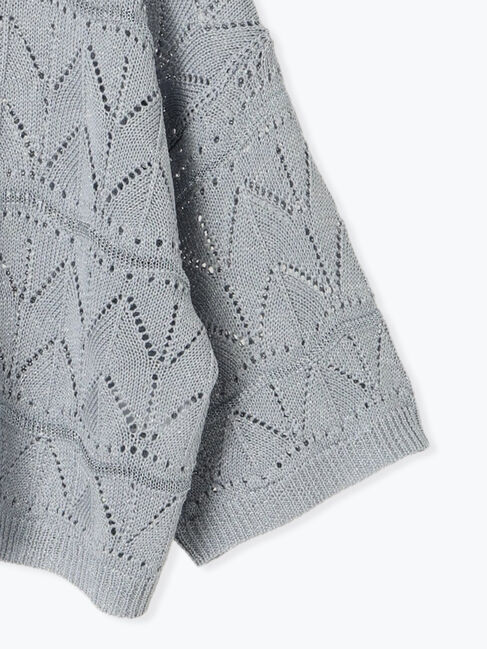 Te chichi TERRASSE「ラメ混なみなみメッシュニット」|ニット・セーター|