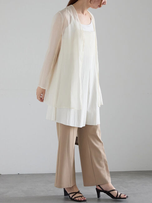 Te chichi「【松井愛莉着用】ミドルフレアキャミブラウス」|シャツ・ブラウス|