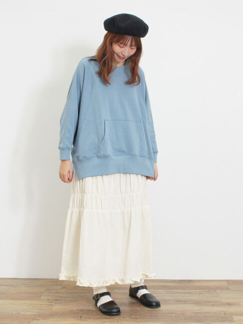 Samansa Mos2「シャーリングティアードスカート」|スカート|