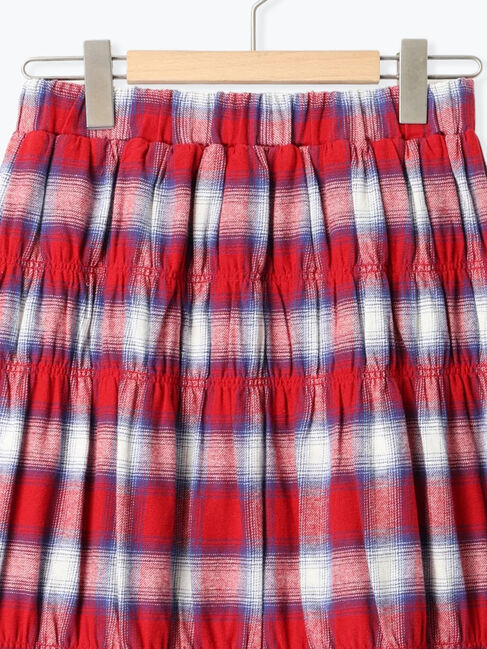 Samansa Mos2「シャーリングティアードスカート」|スカート|