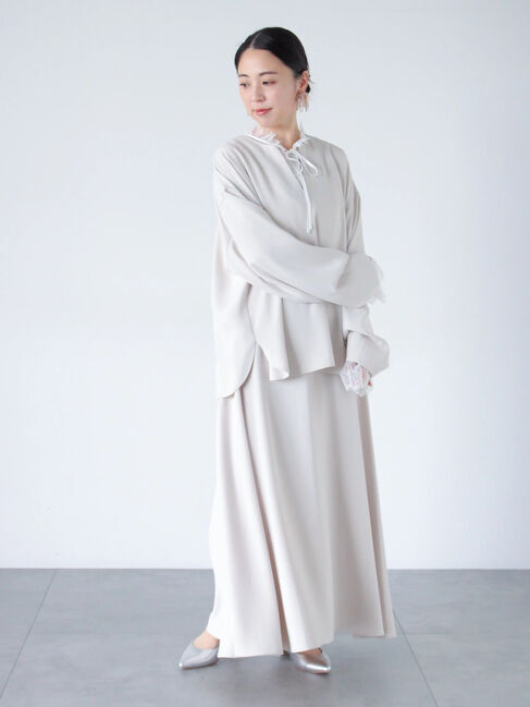 sm2rhythm「【セレモニーアイテム】ジョーゼットブラウス(セットアップ可)」|シャツ・ブラウス|