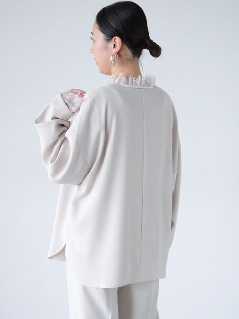 sm2rhythm「【セレモニーアイテム】ジョーゼットブラウス(セットアップ可)」|シャツ・ブラウス|