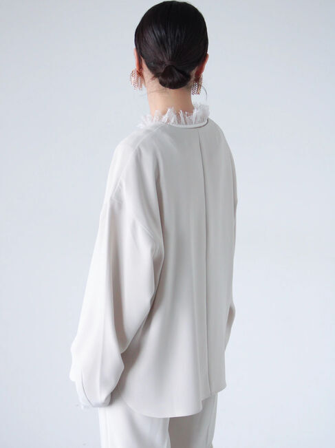 sm2rhythm「【セレモニーアイテム】ジョーゼットブラウス(セットアップ可)」|シャツ・ブラウス|